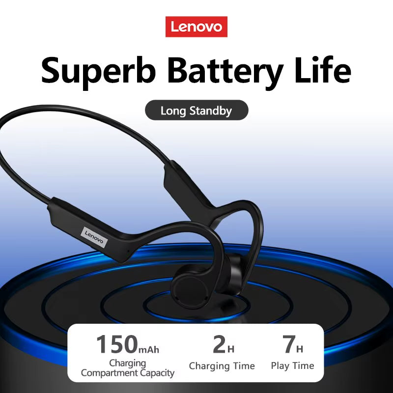 X4 Bone Conduction Bluetooth Headphone Sports Earphone Waterproof Wireless Headset with Mic Ear Hook TWS Bass Hifi Stereo