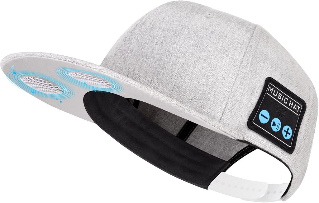 Hat with Bluetooth Speaker Adjustable Bluetooth Hat Wireless Smart Speakerphone Cap for Outdoor Sport Baseball Cap Is the Birthday Gifts for Men/Women/Boys/Girls