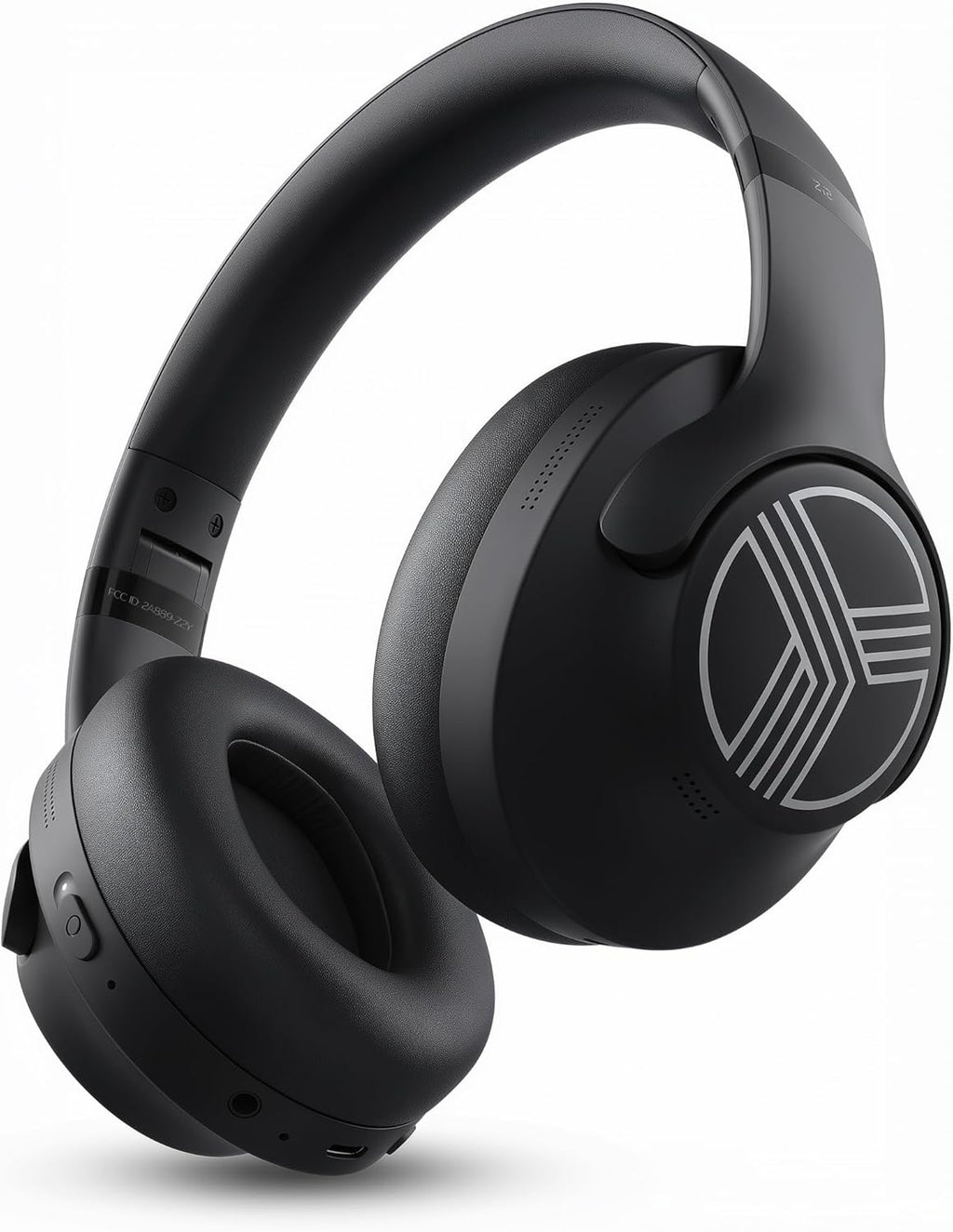 Z2 – Hybrid Active Noise Cancelling Wireless Headphones for Gym & Sports Workout, Lightweight Foldable, 58H Battery, Deep Bass, over Ear Headphones Wireless Bluetooth with Mic for Travel