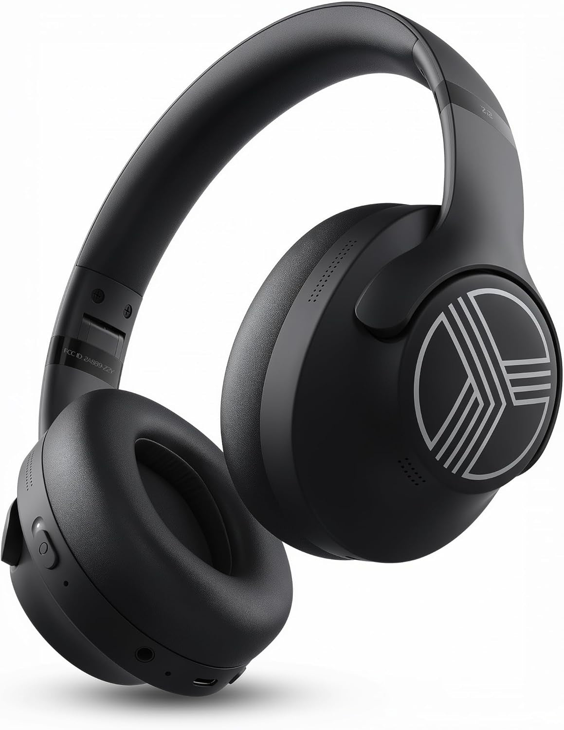 Z2 – Hybrid Active Noise Cancelling Wireless Headphones for Gym & Sports Workout, Lightweight Foldable, 58H Battery, Deep Bass, over Ear Headphones Wireless Bluetooth with Mic for Travel