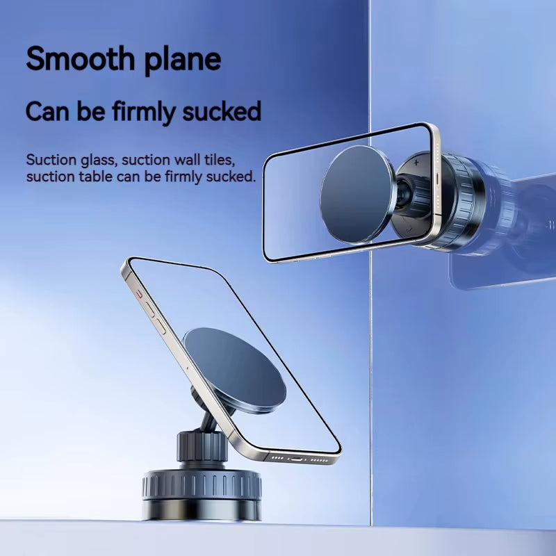 Magnetic Phone Wireless Charger Holder Sucker in Car Home Mirro Gym Bath for Iphone 16 15 14 13 12 11 Pro Max Samsung
