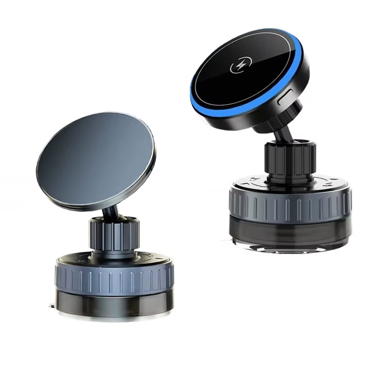 Magnetic Phone Wireless Charger Holder Sucker in Car Home Mirro Gym Bath for Iphone 16 15 14 13 12 11 Pro Max Samsung
